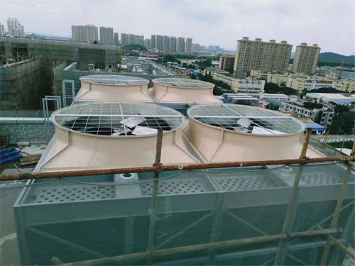 典型的玻璃鋼冷卻塔組件介紹,玻璃鋼冷卻風機