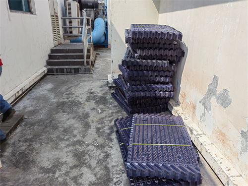 方形橫流式玻璃鋼冷卻塔填料除水器,玻璃鋼方形冷卻塔