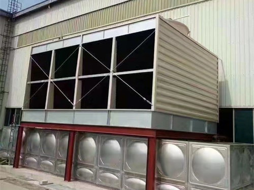 閉式冷卻塔的工作原理,閉式冷卻塔工作原理與圖解說明